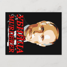 Postal Festiva ASESINATO DE Putin