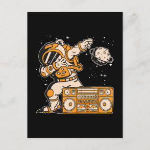 Postal Festiva Astronomía Música Lover Radio Espacio Luna Univers