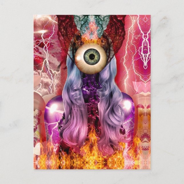 Postal Festiva Atómico (Anverso)