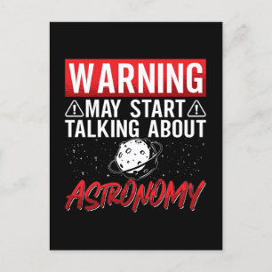 Postal Festiva Aviso de astronomía puede iniciar estrellas espaci