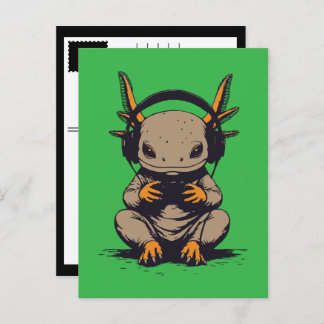 Postal Festiva axolotl gamer