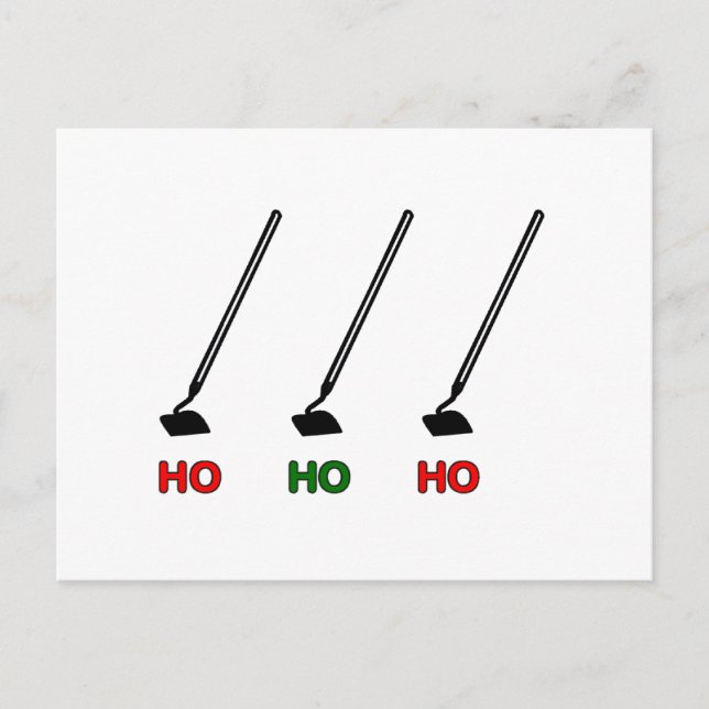 Postal Festiva Azadas del día de fiesta (Anverso)