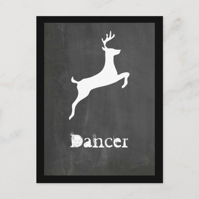 Postal Festiva Bailarín (Anverso)