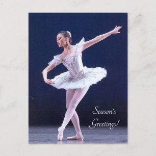 Postal Festiva bailarina cascanueces