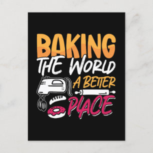Postal Festiva Baker Baking The World A Better Place Bakery Cake