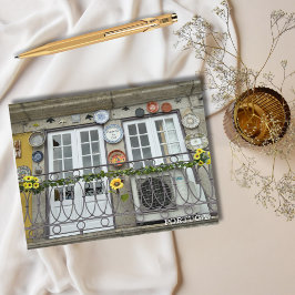 Postal Festiva Balcón lindo Porto Portugal Fotografía, Viajes