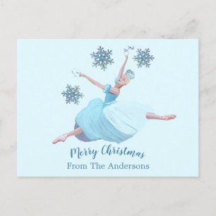 Postal Festiva Ballerina Snowflakes The Nutcracker