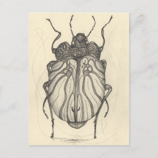 Postal Festiva Balón de escarabajo