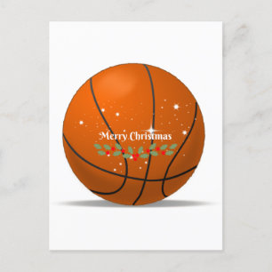 Postal Festiva Baloncesto navideño