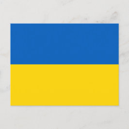 Postal Festiva Bandera ucraniana (Ucrania)