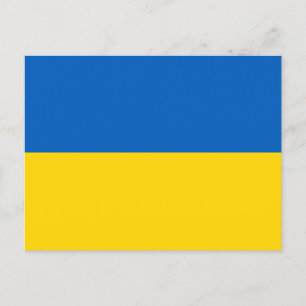 Postal Festiva Bandera ucraniana (Ucrania)