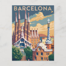 Barcelona España vintage