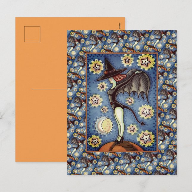 POSTAL FESTIVA BARRIO DE BARRA Y BALA DE DEVIL, SEXO NOCTURNO DE  (Anverso / Reverso)