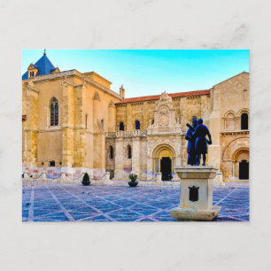 Postal Festiva Basílica de San Isidoro, León