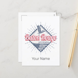 Postal Festiva Baton Rouge City Louisiana Estados Unidos