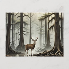 Postal Festiva Bayou Deer
