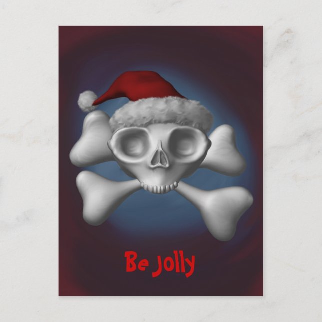 Postal Festiva Be Jolly Postcard (Anverso)