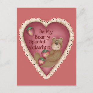 Postal Festiva Be My Beary Special Valentcards