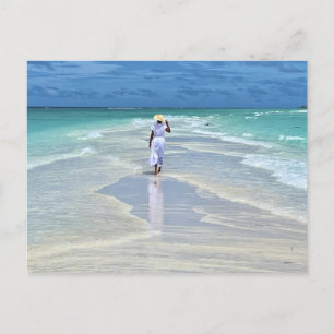 Postal Festiva Beach Woman