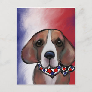 POSTAL FESTIVA BEAGLE