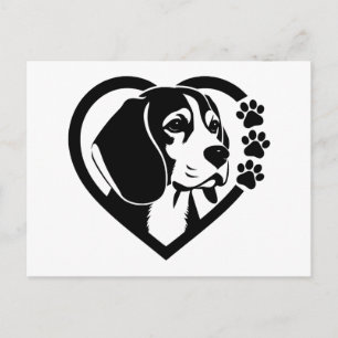 Postal Festiva Beagle