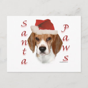 Postal Festiva Beagle Papá