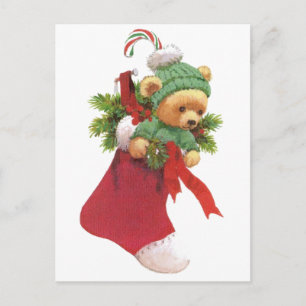Postal Festiva Beary Merry Christmas