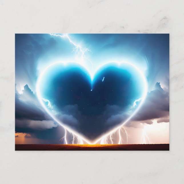 Postal Festiva Beautiful romantic wedding picture AI (Anverso)