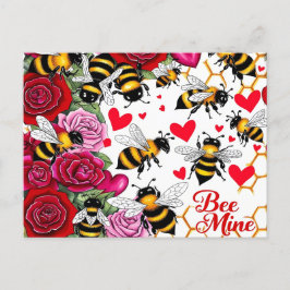 Postal Festiva Bee Mine Sweet Honeycomb Blooms