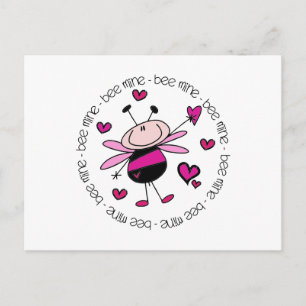 Postal Festiva Bee Mine Valentine