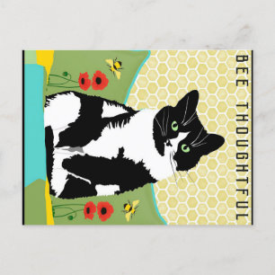 Postal Festiva Bee Thouely Cat