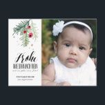 Postal Festiva Beeren de memoria el | Frohe Weihnachten el |<br><div class="desc">Mit Zeichnung del diseño de los modernes de Weihnachtskarte</div>