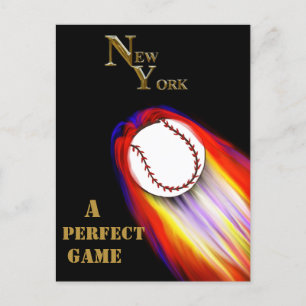 POSTAL FESTIVA BÉISBOL DE NUEVA YORK