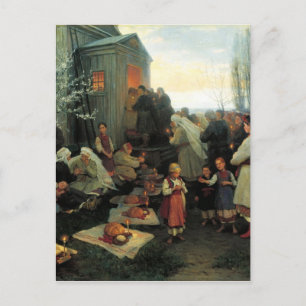 Postal Festiva Bendición de Pascua/Velyk Den