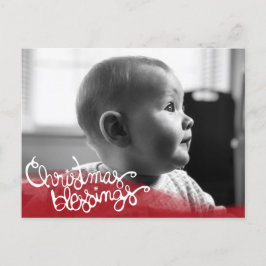 Postal Festiva Bendiciones de navidades