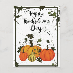 Postal Festiva Bendiciones de otoño