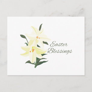 Postal Festiva Bendiciones de Pascua