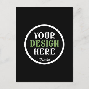 Postal Festiva beso de hershey®, único, elegante y minimalista, p