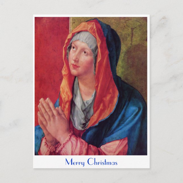 Postal Festiva Betende Maria (Anverso)