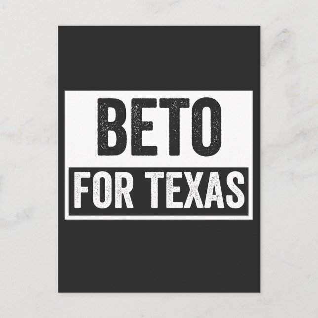 Postal Festiva beto FOR TEXAS (Anverso)