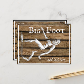 Postal Festiva Bigfoot Postcard