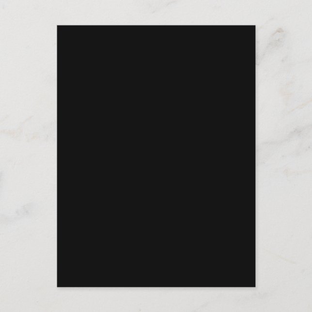 Postal Festiva Black #000000, Gravel (Anverso)
