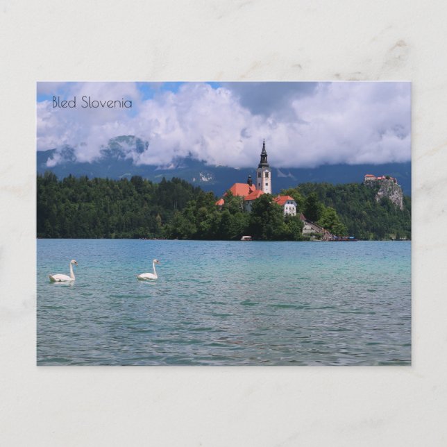 Postal Festiva Bled Eslovenia (Anverso)