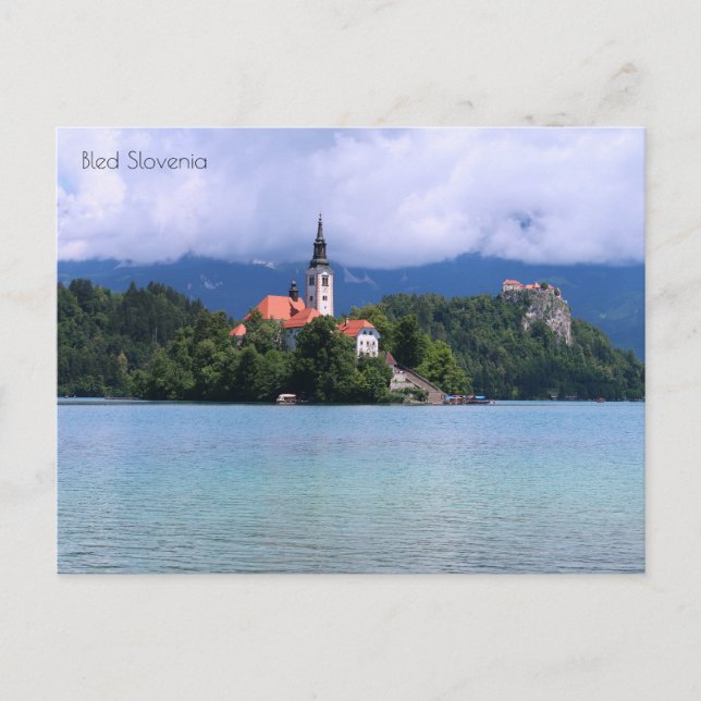 Postal Festiva Bled Eslovenia (Anverso)
