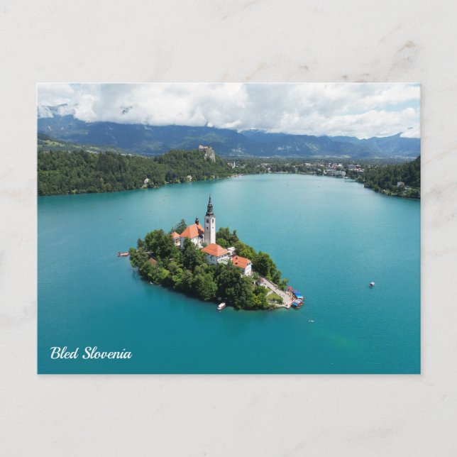 Postal Festiva Bled Slovenia (Anverso)