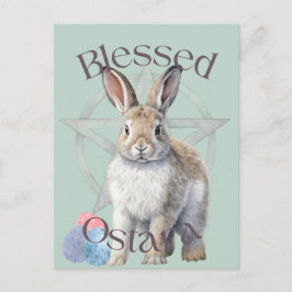Postal Festiva Blessed Ostara Postcard