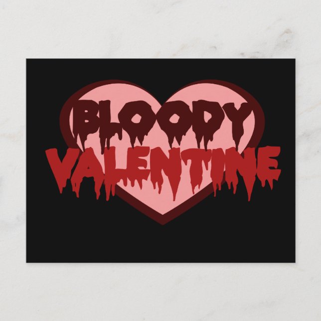Postal Festiva Bloody Valentine (Anverso)