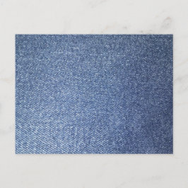 Postal Festiva Blue Jean Postcard