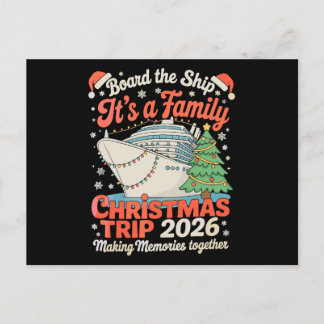 Postal Festiva Board The Ship It's A Family Christmas Trip 2026