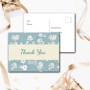 Postal Festiva Boda de cumpleaños de la ocasión Genérico Gracias
